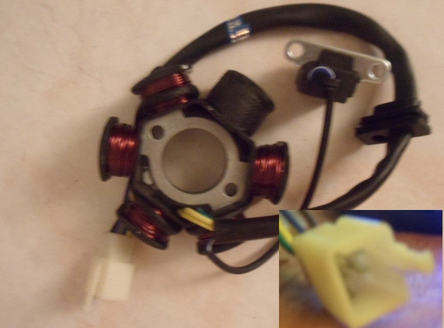 Stator 6 poles quad 50/110/125cc
