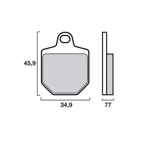 Plaquette de frein KTM 450