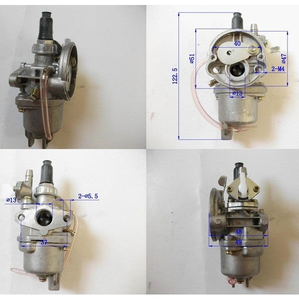 Carburateur 13mm pocket quad et pocket bike