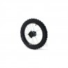 Roue avant complete 14 pouces (axe 12mm)
