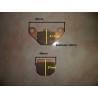 Plaquette de frein quad 400-500cc
