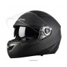 Casque intégral double visère Noir