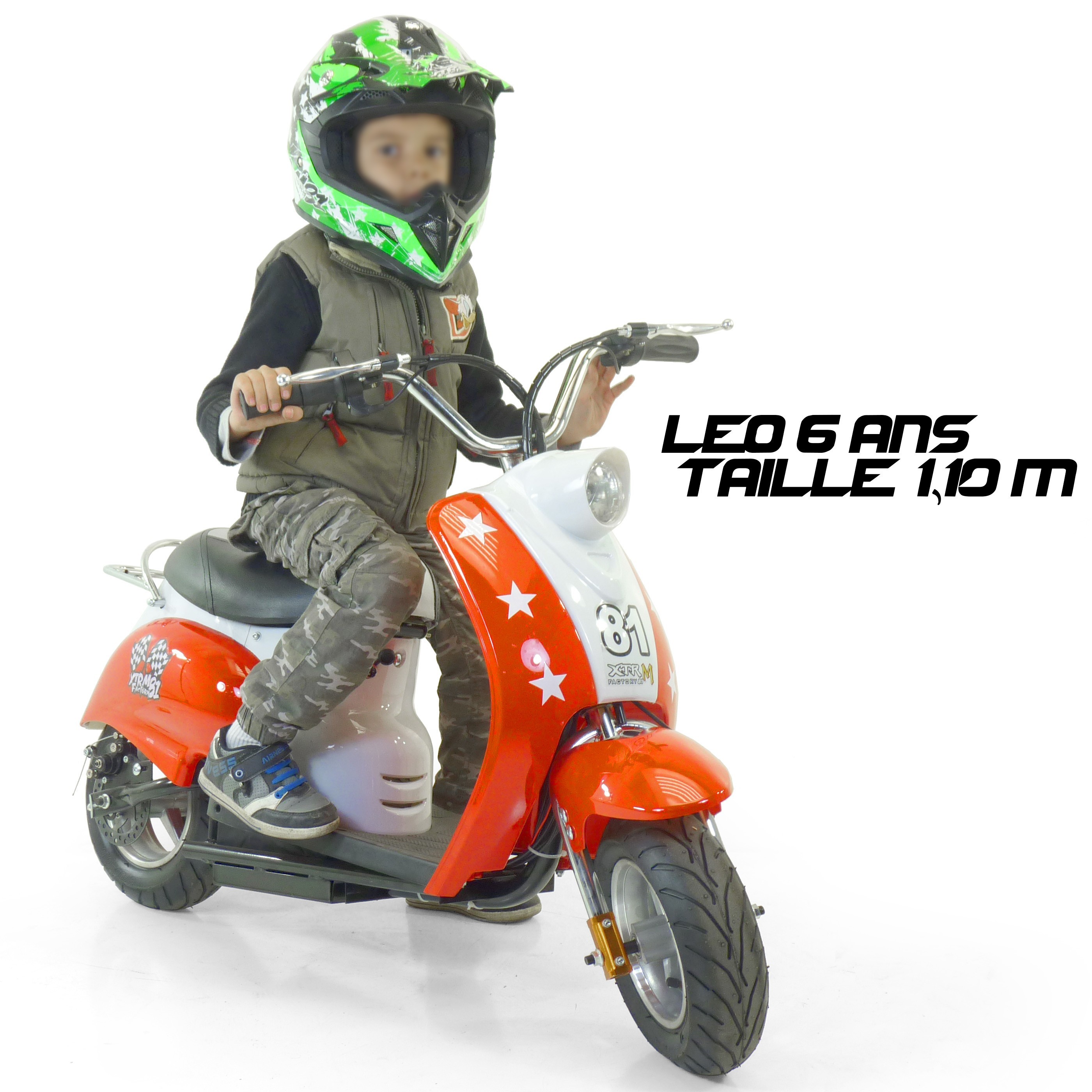 Scooter Electrique enfant 350W - Quads Motos Familly Pièces quads 34