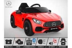 Voiture électrique enfant KINGTOYS - Mercedes GT AMG 40W - Rouge