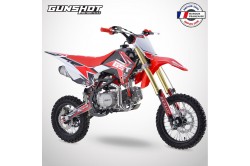 Pit Bike GUNSHOT 125 FX - 14/12 - Rouge - 2025 Moteur YX 125 cm3