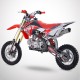 Pit Bike GUNSHOT 125 FX - 14/12 - Rouge - 2025 Moteur YX 125 cm3