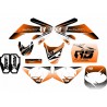 Kit déco dirt orange