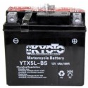 Batterie 12V 4Ah ( YTX5L-BS / GTX5L-BS )