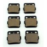Lot de plaquette de frein YAMAHA Raptor 350