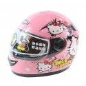 Casque moto Hello Kitty