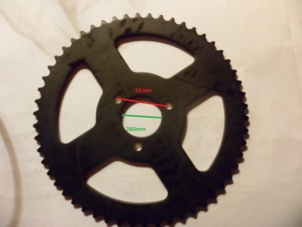 Couronne TF8 54 dents