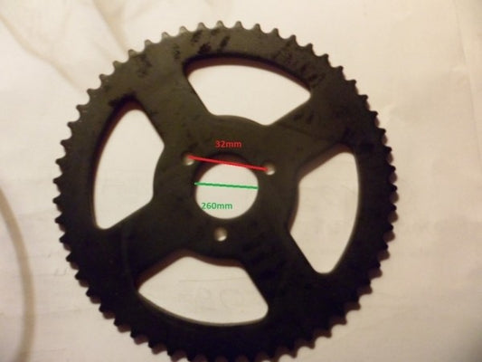 Couronne TF8 54 dents
