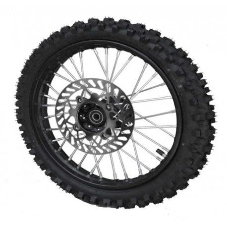 Roue avant complète 12 pouces (axe 12mm)