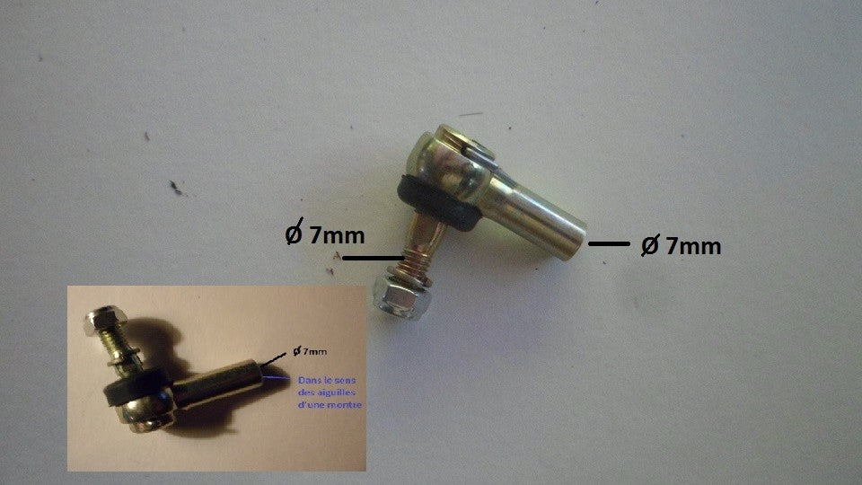 Jeu de rotule 7mm