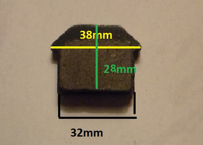 Plaquette de frein avant quad 50-70-90-110-125cc