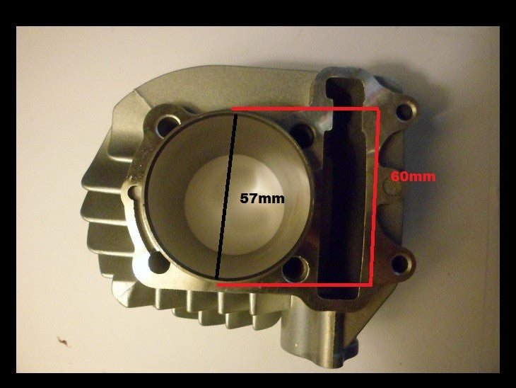 Cylindre piston 57.4mm scooter 150cc