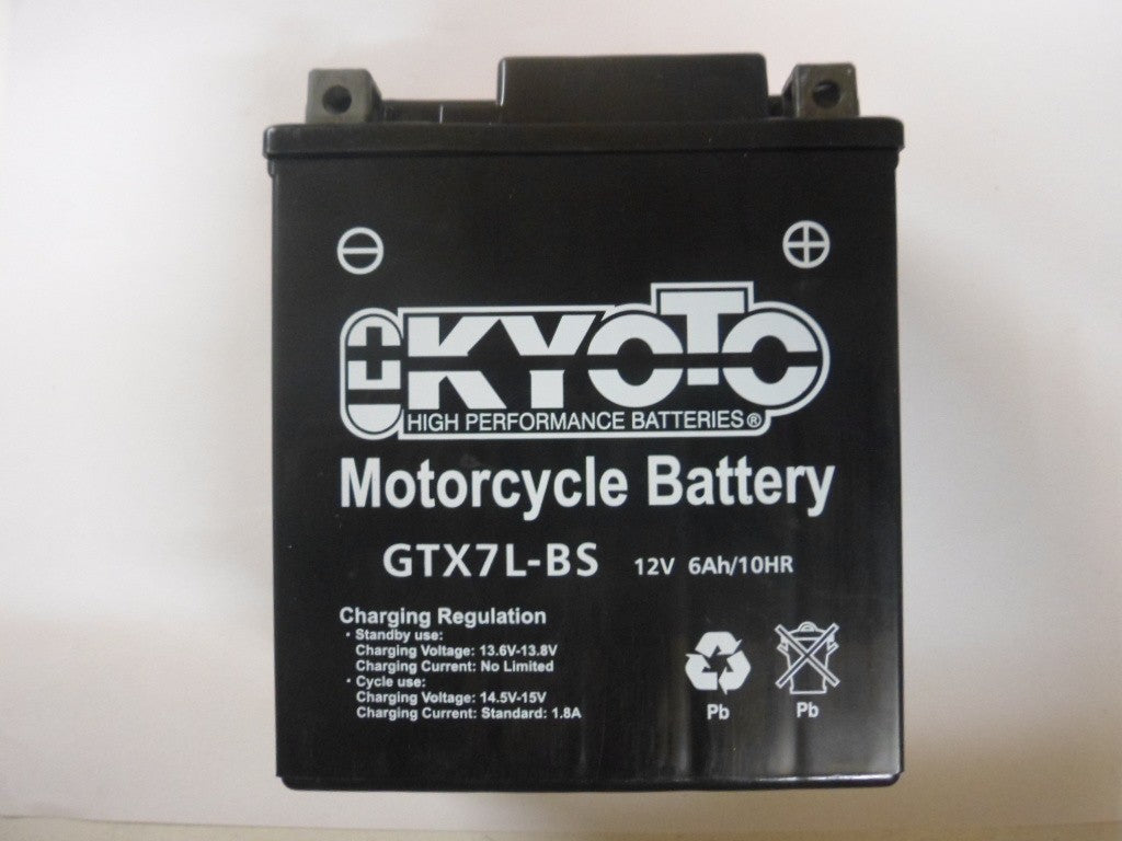 Batterie 12V YTX7L-BS / GTX7L-BS