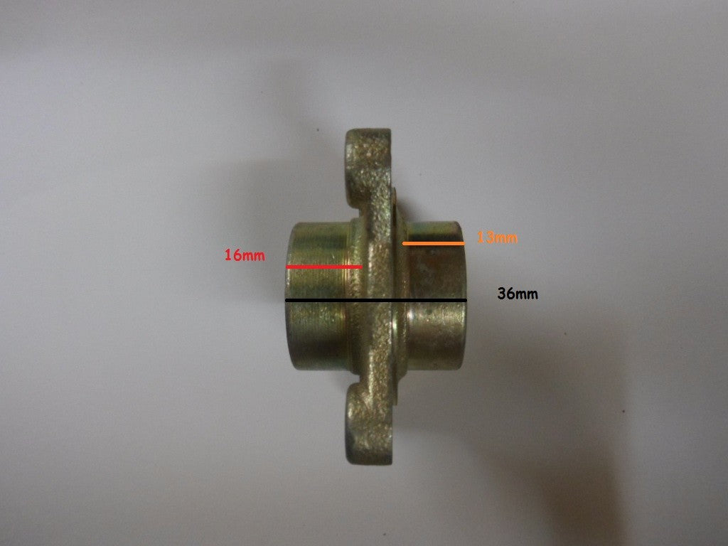 Moyeu quad 110/125cc disque/couronne