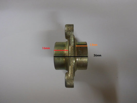 Moyeu quad 110/125cc disque/couronne