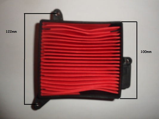 Filtre à air scooter 125cc Carré