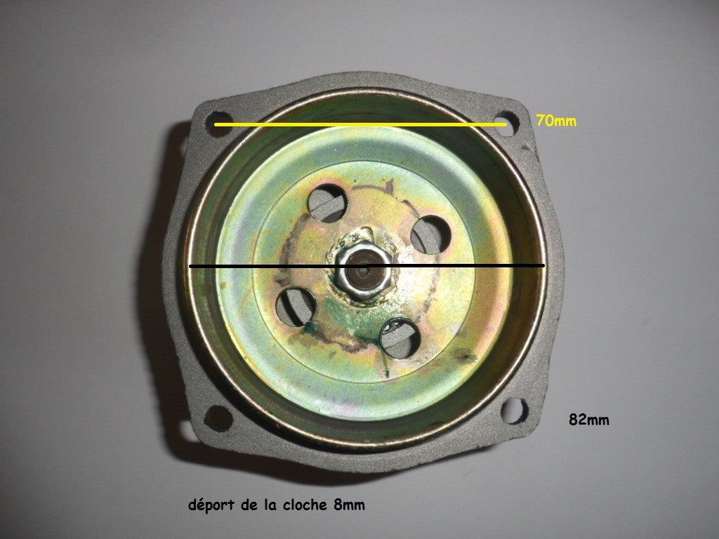 Cloche d'embrayage 6 dents TF8
