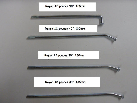 Rayon 12 pouces 30° 135mm