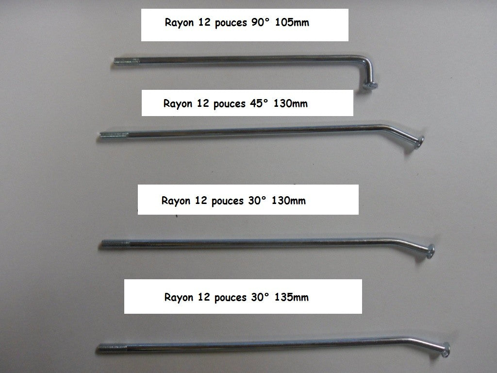 Rayon 12 pouces 90° 105mm