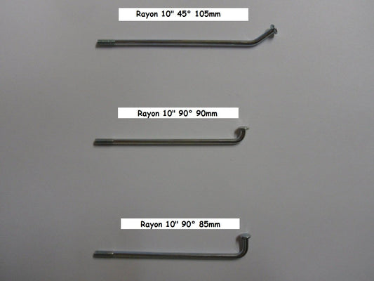 Rayon 10 pouces 90° 85mm