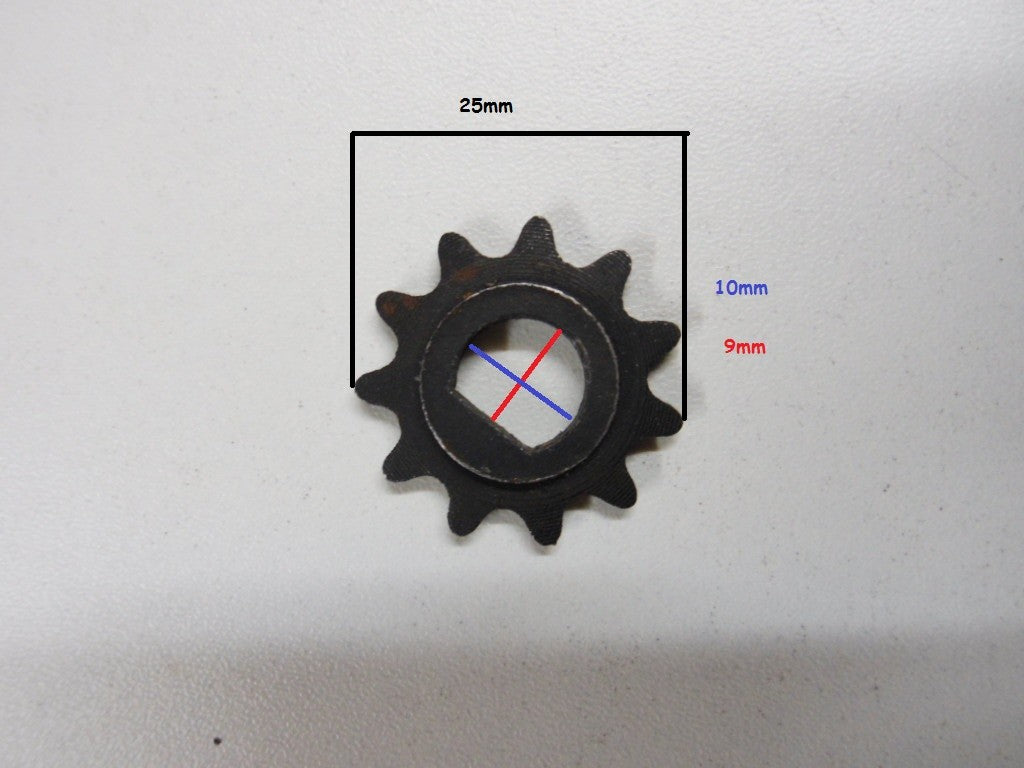 Pignon H25 quad dirt pocket-électrique