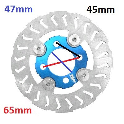Disque flottant Bleu Diamètre 180mm 