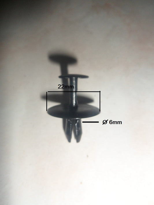 Rivets en plastique 