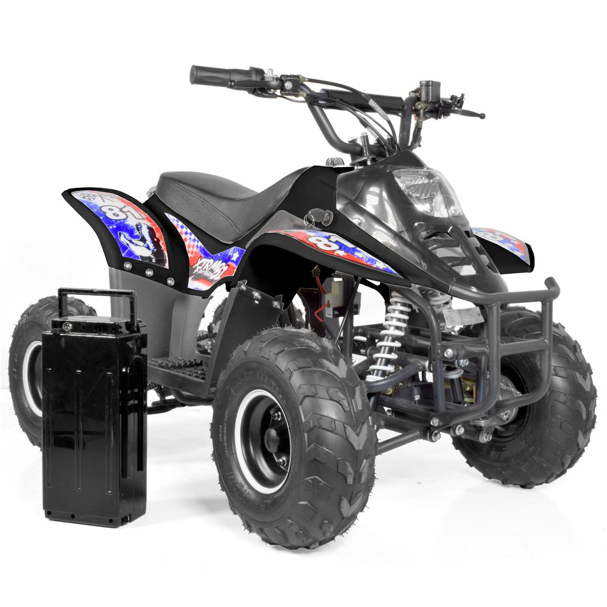 Quad enfant électrique Bibou 800W : Comme un Bigfoot mais en mieux !
