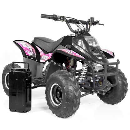 Quad enfant électrique Bibou 800W : Comme un Bigfoot mais en mieux !