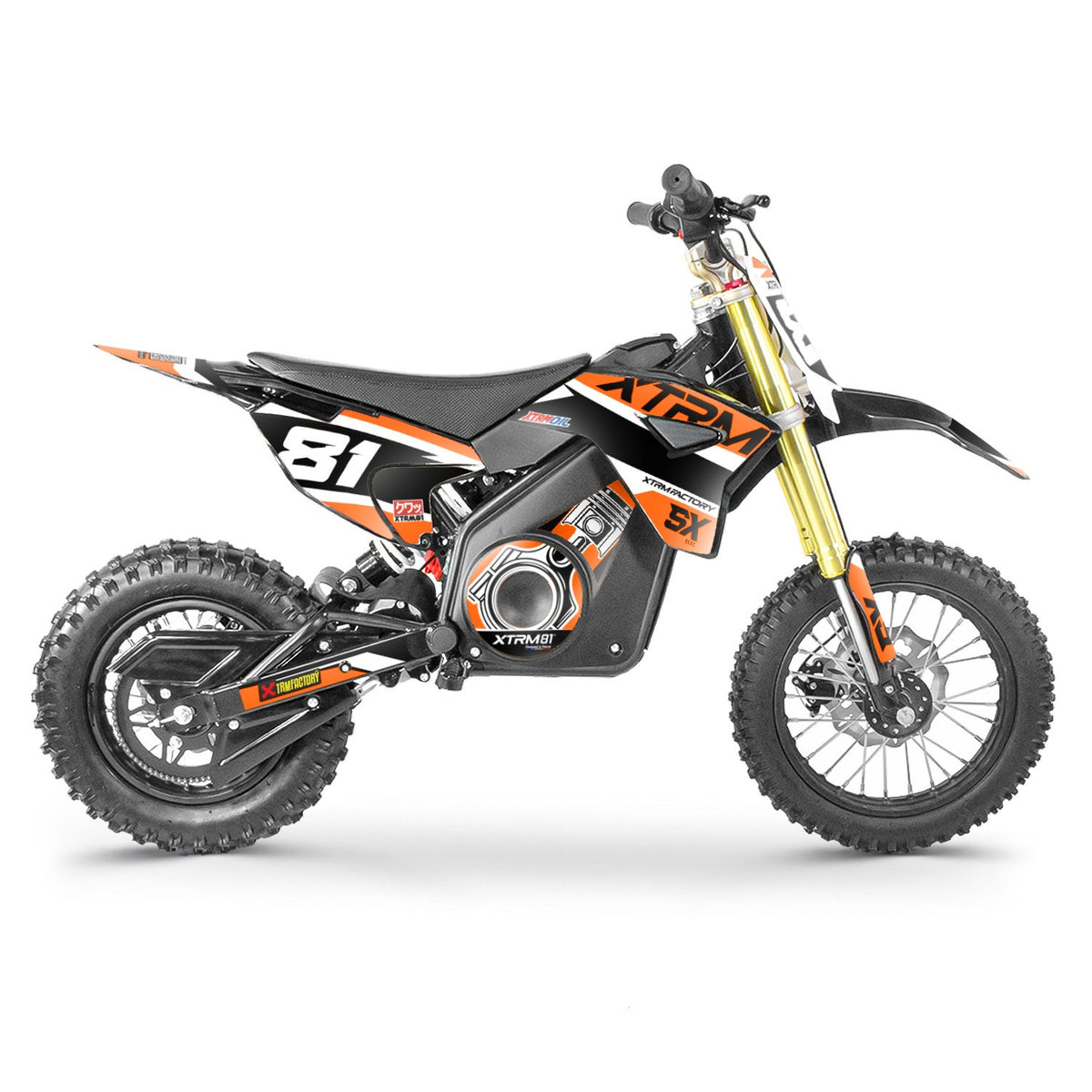 Moto cross électrique enfant 1100W 12/10