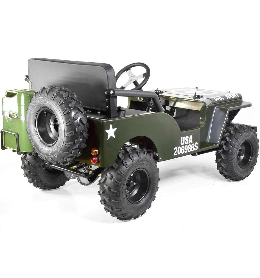 JEEP enfant 150cc semi-auto 3+1 avec amortisseurs