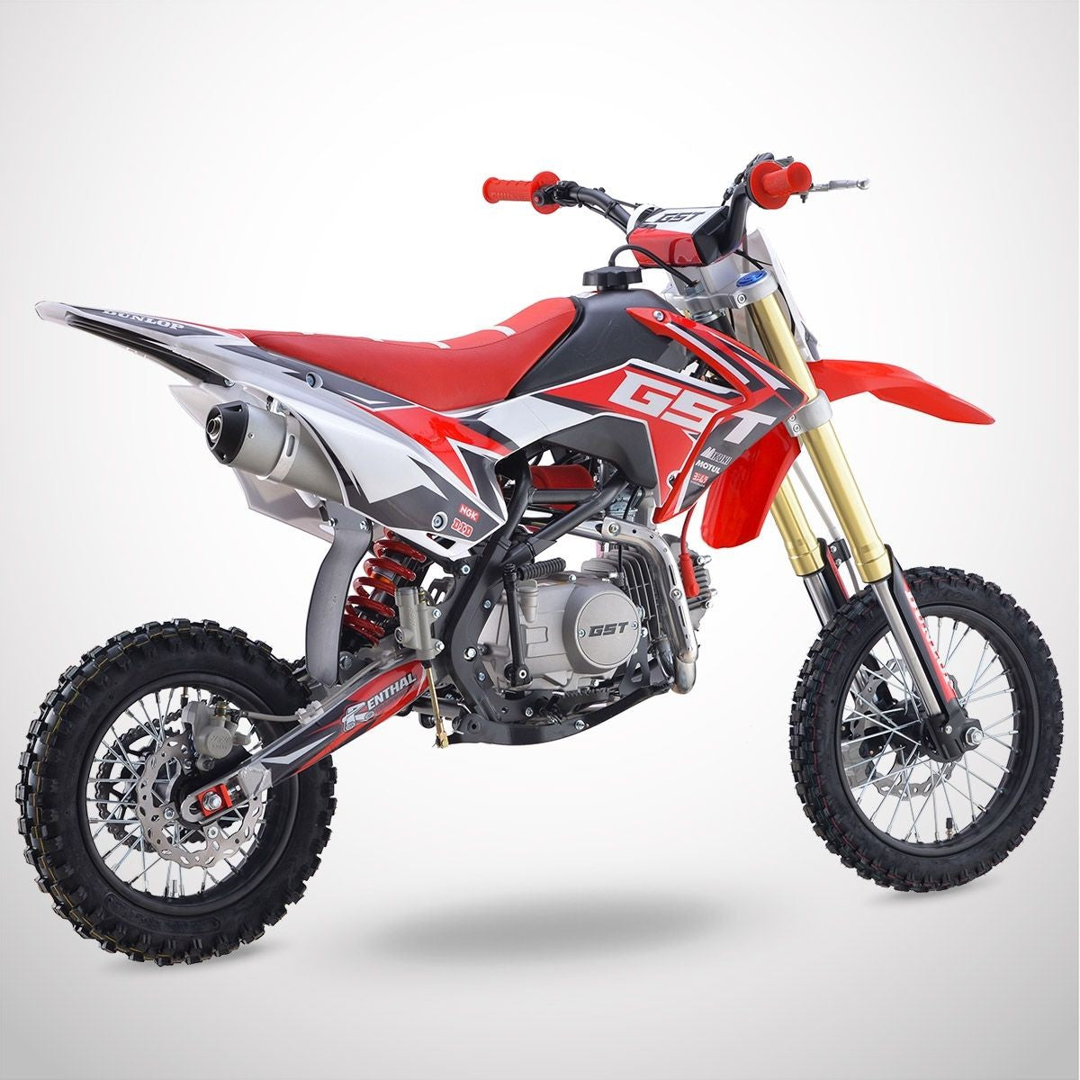 Pit Bike GUNSHOT 125 FX - 14/12 - Rouge - 2025 Moteur YX 125 cm3