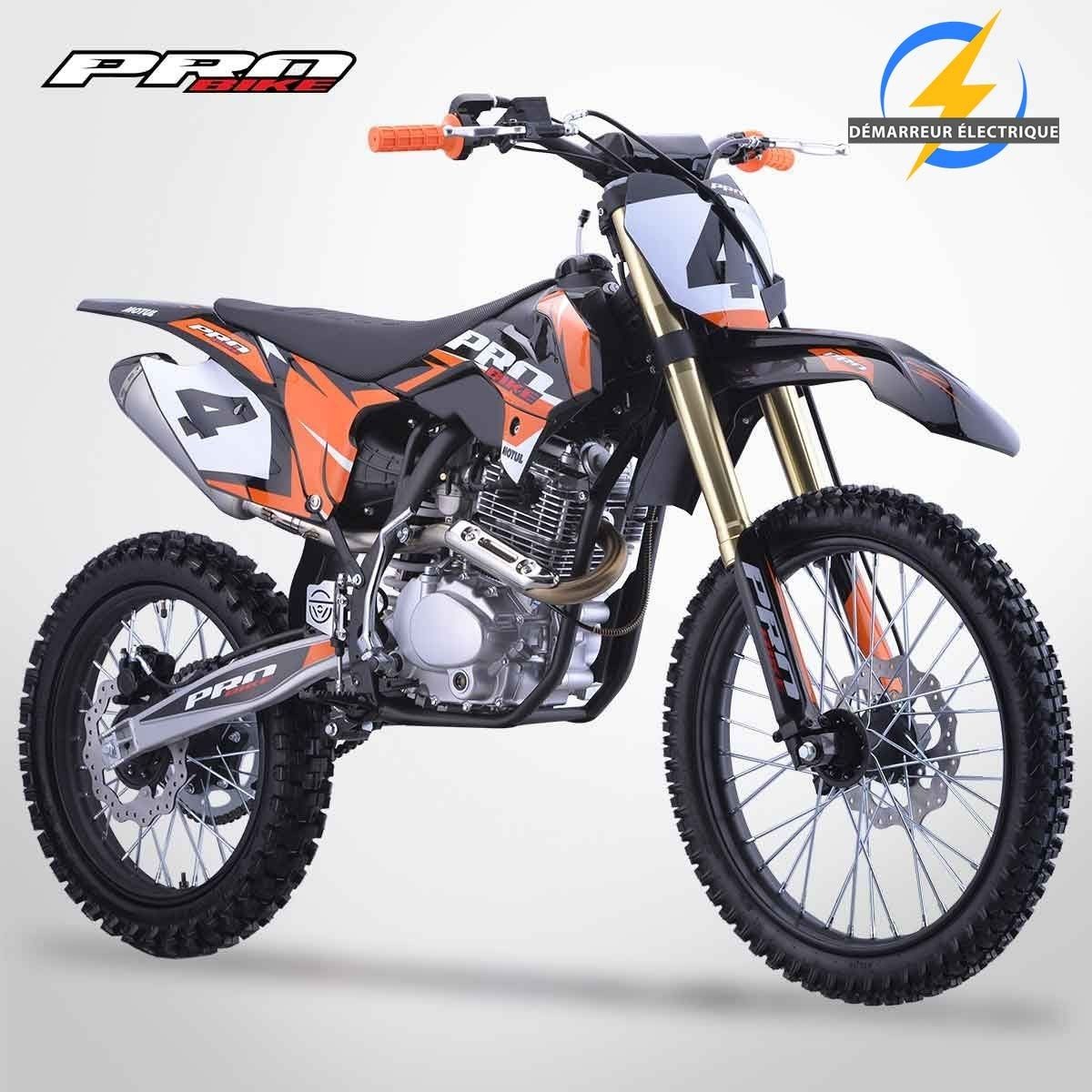 Moto cross PROBIKE 250 SX - 2025 Moteur 4 temps - ZONGSHEN 250 cm3