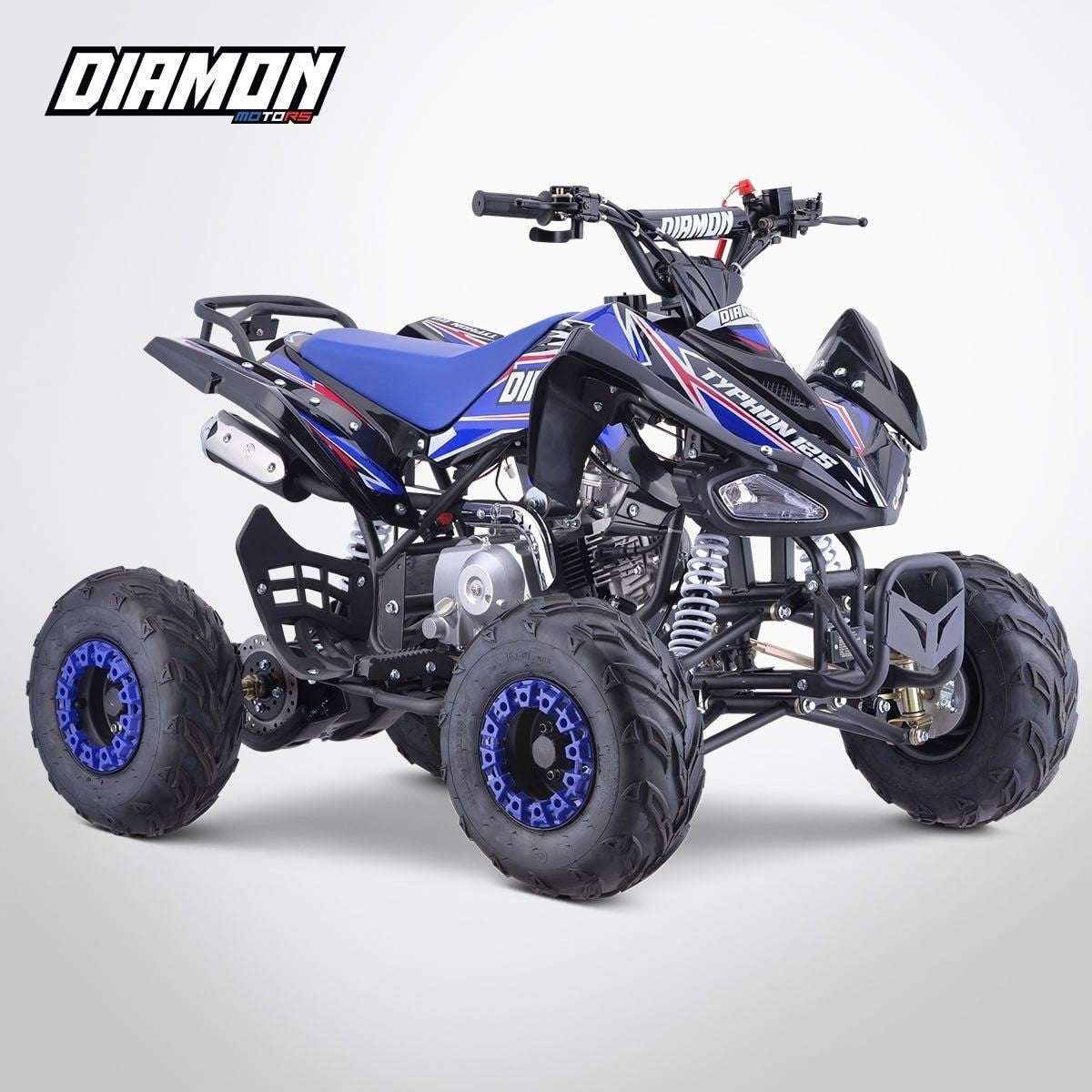 Quad enfant TYPHON 125 - Roues 7“ - DIAMON MOTORS - Édition 2025
