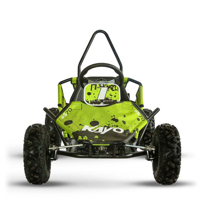 Karting électrique Kayo ES70 1400W 48V vue avant