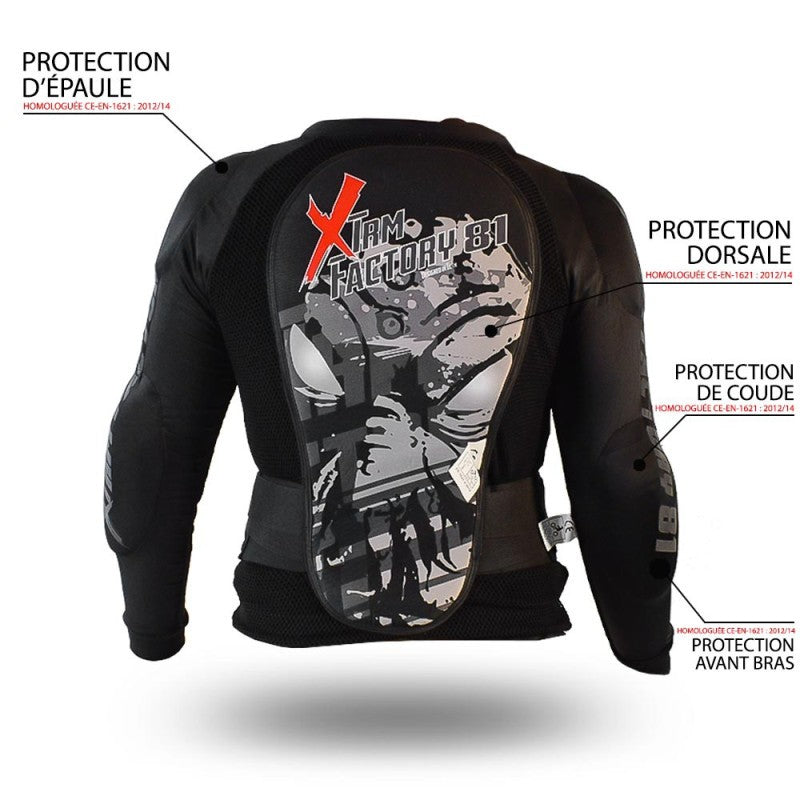 Gilet de protection adulte homologué XTRM FACTORY 81
