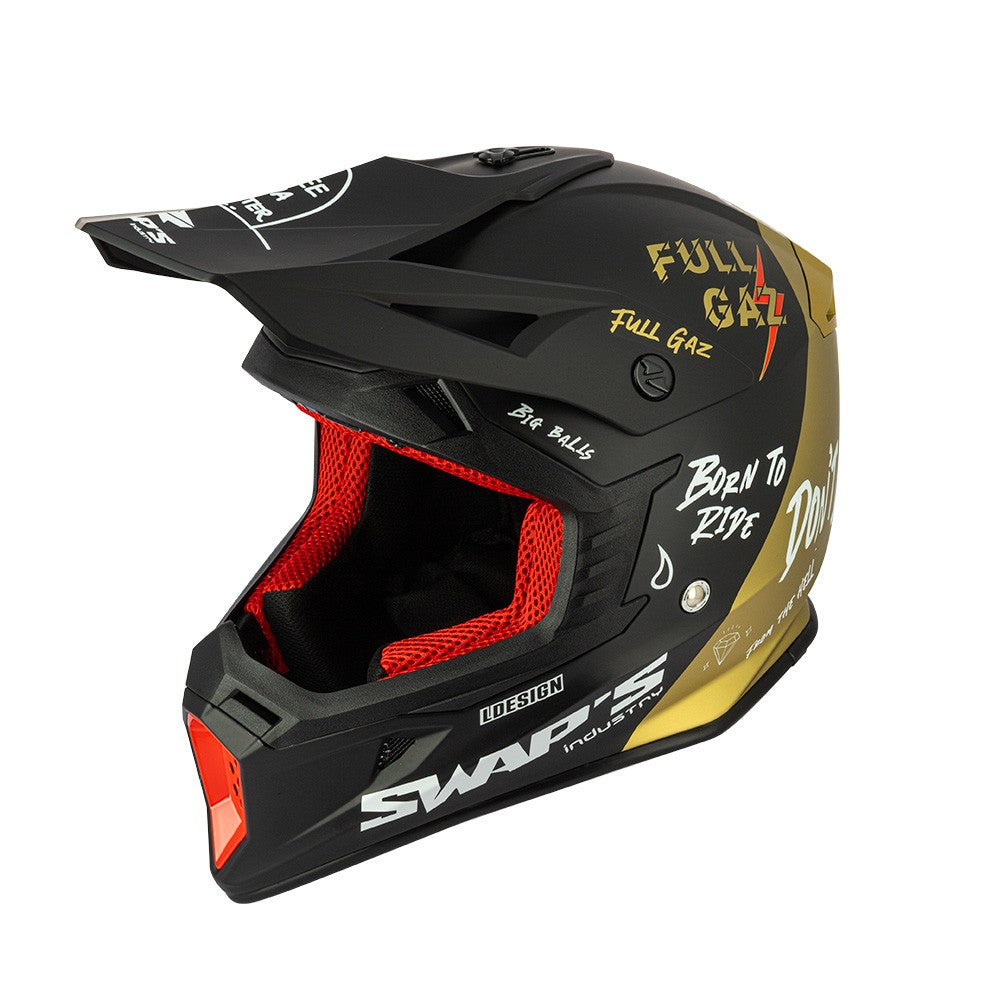 Casque cross adulte taille XL