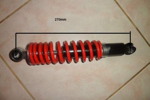 Amortisseur arrière quad 270mm réglable