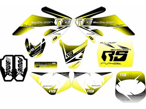 Kit déco dirt jaune