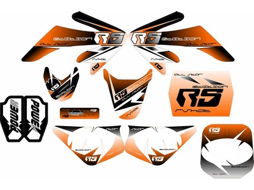 Kit déco dirt orange