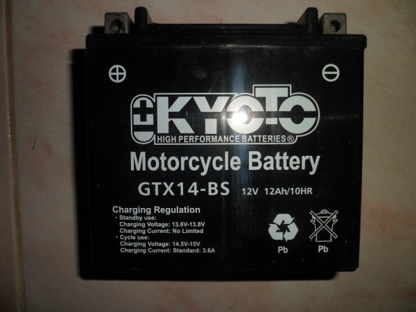 Batterie 12V 12Ah - Batterie GTX14-BS - Batterie YTX14-BS