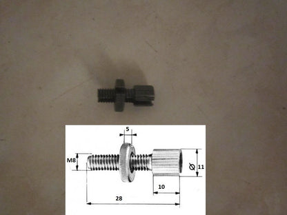 Vis de cable de frein et embrayage M8