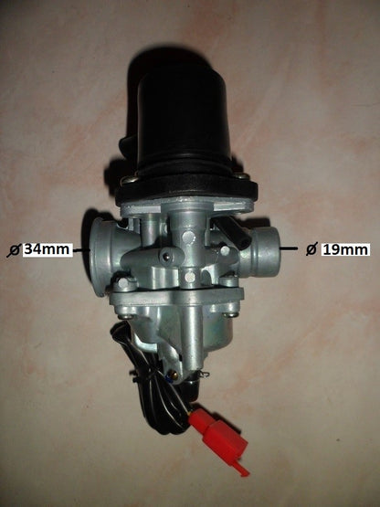Carburateur 19mm moteur 50cc 2T